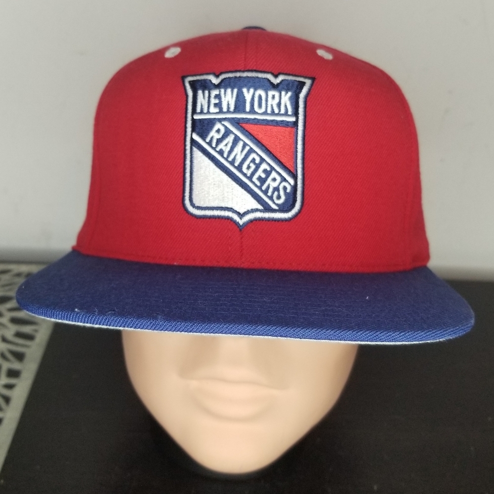 New York Rangers Mitchell & Ness Fitted Hat  7 1/4